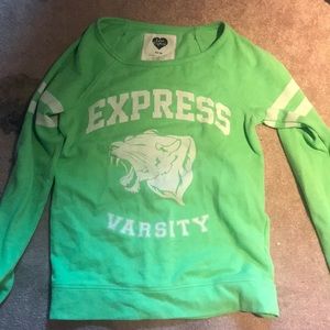 Love express xs varsity long sleeve
